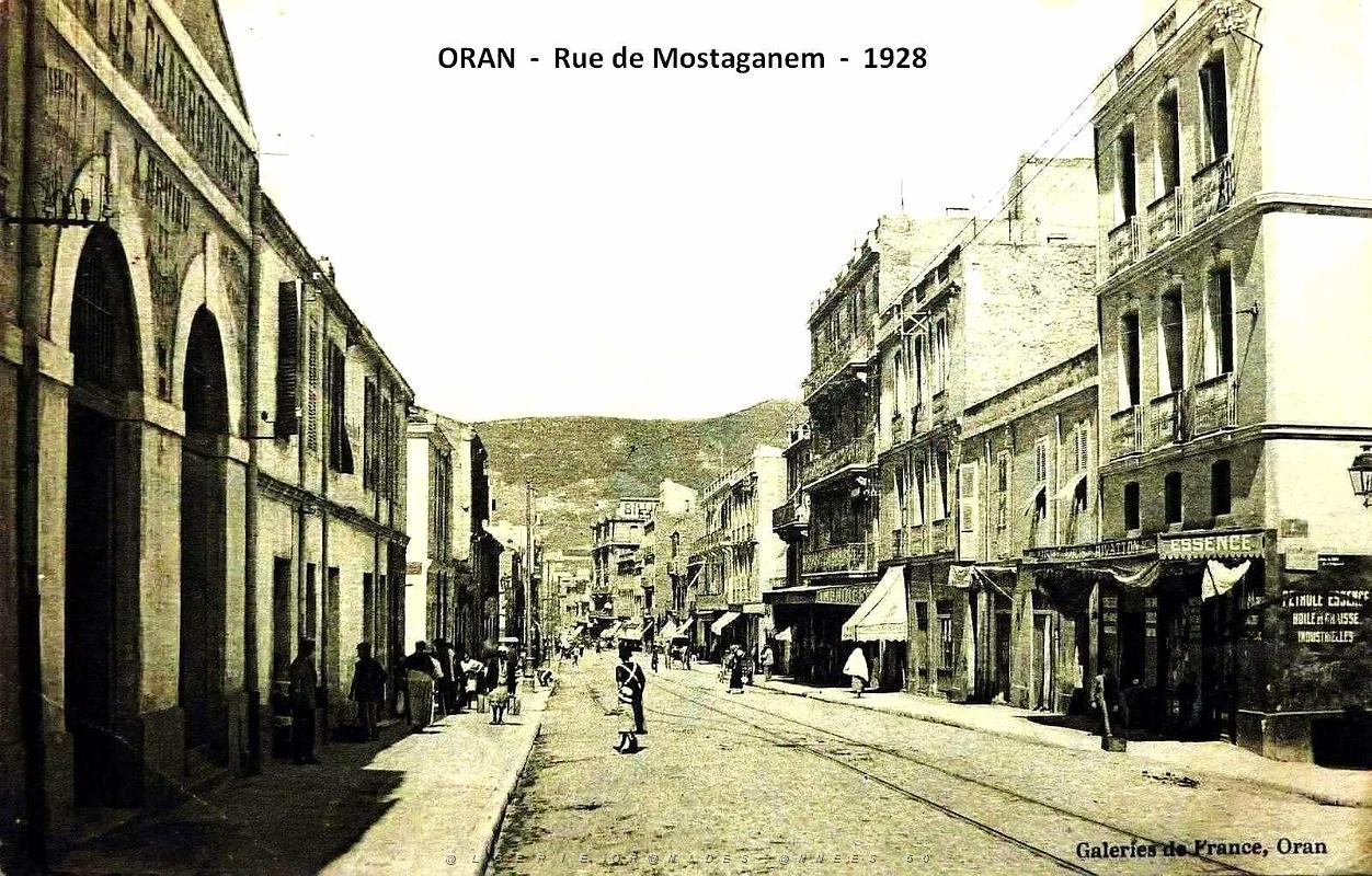 1471- Oran - Rue de Mostaganem - 1928.jpg